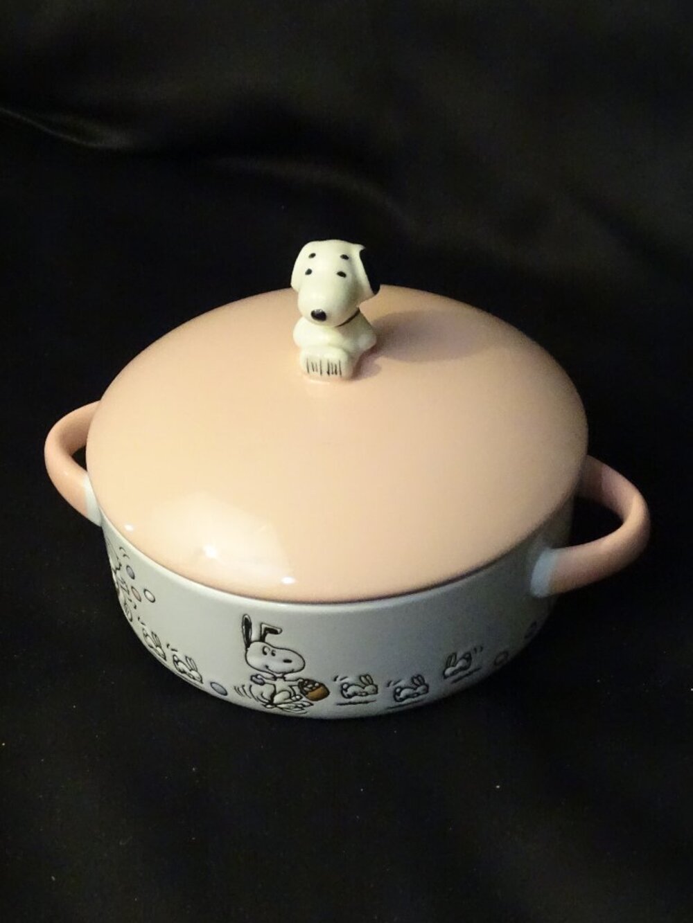 Snoopy Covered Candy Dish